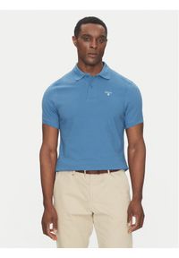Barbour Polo Original Sports MML0358BU67 Niebieski Tailored Fit. Typ kołnierza: polo. Kolor: niebieski. Materiał: bawełna