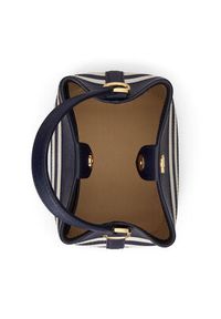 Lauren Ralph Lauren - LAUREN RALPH LAUREN Torebka 431974556003 Granatowy. Kolor: niebieski. Materiał: skórzane #6