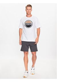 BOSS - Boss T-Shirt 50496223 Biały Regular Fit. Kolor: biały. Materiał: bawełna #3