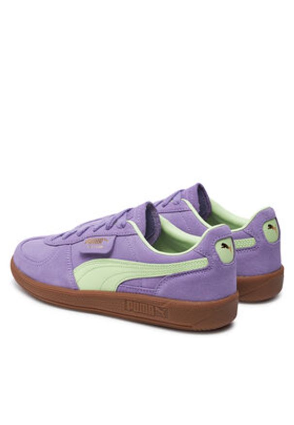 Puma Sneakersy Palermo Jr 397271 19 Fioletowy. Kolor: fioletowy. Materiał: materiał