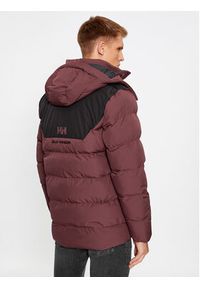 Helly Hansen Kurtka puchowa Explorer Puffy Jacket 53994 Bordowy Regular Fit. Kolor: czerwony. Materiał: syntetyk