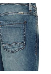 Blend Szorty jeansowe 20715200 Niebieski Regular Fit. Kolor: niebieski. Materiał: bawełna #4