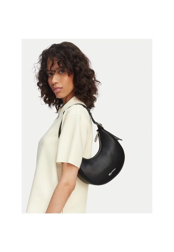 Torebka Karl Lagerfeld Jeans. Kolor: czarny