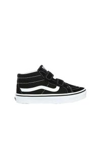 Buty Chłopak Vans Sk8 Reissue V czarny. Okazja: na co dzień. Kolor: czarny. Model: Vans SK8. Sport: turystyka piesza