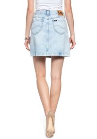 Lee - SPÓDNICA JEANSOWA LEE SEASONAL SKIRT GET LIGHT L38VGGSM. Materiał: jeans #4