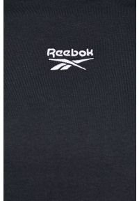 Reebok Classic T-shirt bawełniany kolor czarny. Kolor: czarny. Materiał: bawełna. Wzór: gładki #4