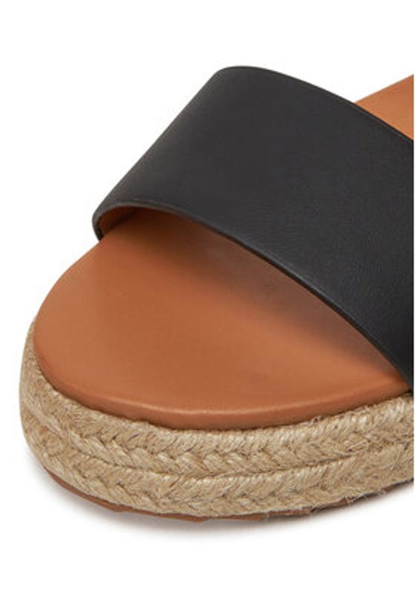 DeeZee Espadryle QS276-1 Czarny. Kolor: czarny. Materiał: materiał, syntetyk