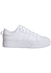 Adidas - Buty adidas Bravada 2.0 Platform W IE2309 białe. Zapięcie: sznurówki. Kolor: biały. Materiał: guma. Szerokość cholewki: normalna. Obcas: na platformie. Styl: klasyczny