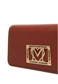 Love Moschino - LOVE MOSCHINO Torebka JC5602PP1NLI0312 Brązowy. Kolor: brązowy. Materiał: skórzane #5