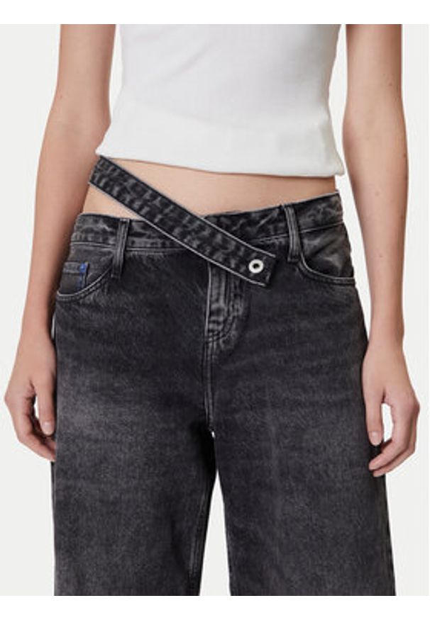 Karl Lagerfeld Jeans Jeansy A4W10047 Szary Relaxed Fit. Kolor: szary