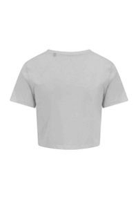 AWDIS - Top Damski / Damski Triblend Crop Top. Kolor: biały
