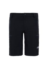 Spodenki turystyczne męskie The North Face M Exploration Short. Kolor: czarny. Sport: turystyka piesza