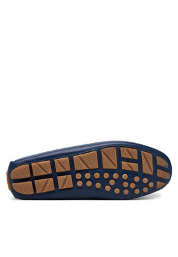 Pollini Mokasyny SA10151G1MTD0751 Granatowy. Kolor: niebieski. Materiał: skóra