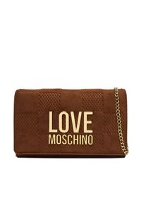 Love Moschino - Torebka LOVE MOSCHINO. Kolor: brązowy