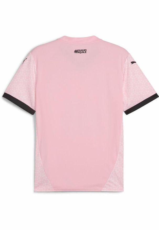 Puma - Męska koszulka domowa Palermo F.C. 24/25 PUMA Team Light Pink Black. Kolor: wielokolorowy, różowy, czarny