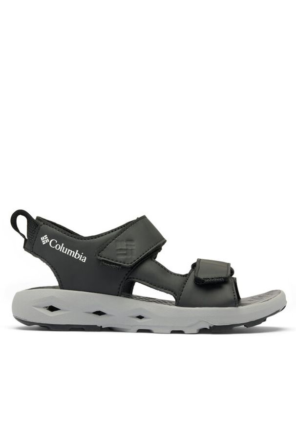 columbia - Columbia Sandały Youth Techsun Adveture™ 2148731 Czarny. Kolor: czarny. Materiał: skóra