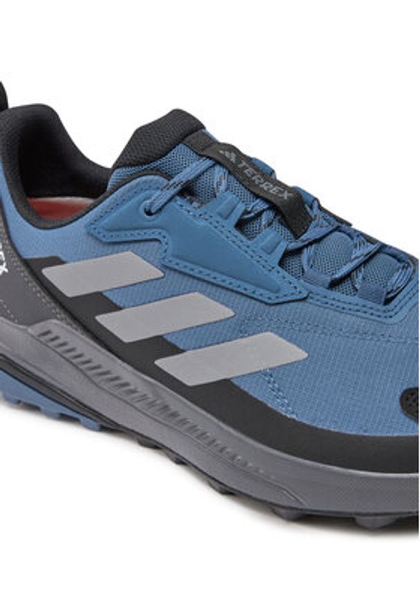 Adidas - adidas Trekkingi Terrex Anylander Rain.Rdy ID5487 Niebieski. Kolor: niebieski. Materiał: materiał, mesh. Model: Adidas Terrex. Sport: turystyka piesza