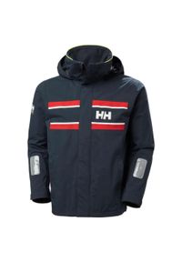 Kurtka żeglarska męska Helly Hansen Saltholm. Kolor: niebieski. Sport: żeglarstwo