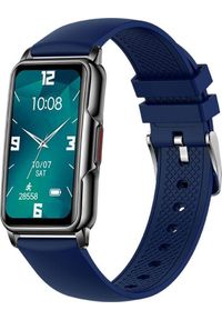 Smartwatch Rubicon SmartWatch Rubicon RNCF04 granatowy silikon. Rodzaj zegarka: smartwatch. Kolor: niebieski