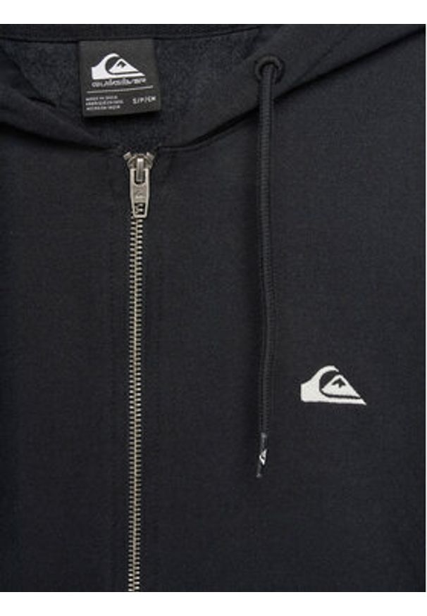 Quiksilver Bluza EQYFT04952 Czarny Regular Fit. Kolor: czarny. Materiał: bawełna