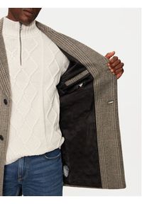 Guess Płaszcz wełniany M4BL14 WGGF0 Beżowy Regular Fit. Kolor: beżowy. Materiał: wełna, syntetyk #3