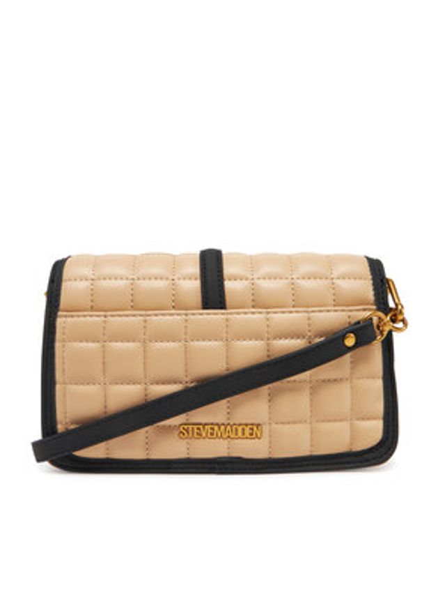 Steve Madden Torebka Brya-N SM13001686 Beżowy. Kolor: beżowy. Materiał: skórzane