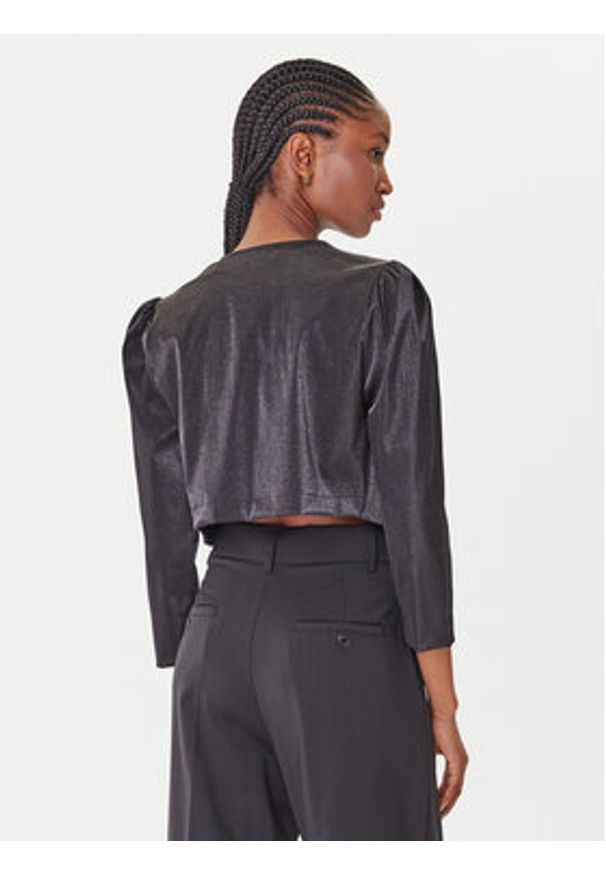 Rinascimento Bolerko CFC0125033003 Czarny Regular Fit. Kolor: czarny. Materiał: bawełna