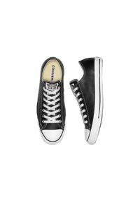 Buty Converse Chuck Taylor All Star Czarny Unisex. Okazja: na co dzień. Kolor: czarny. Materiał: skóra. Model: Converse All Star. Sport: turystyka piesza #2