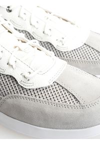 Geox Sneakersy "Kennet" | U026FA02214 | Kennet | Mężczyzna | Szary. Nosek buta: okrągły. Kolor: szary. Materiał: tkanina, skóra. Wzór: aplikacja #5