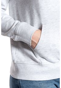 Mustang - BLUZA MUSTANG Bella H Embroidery Light grey melange 1008016 4141. Wzór: nadruk #8