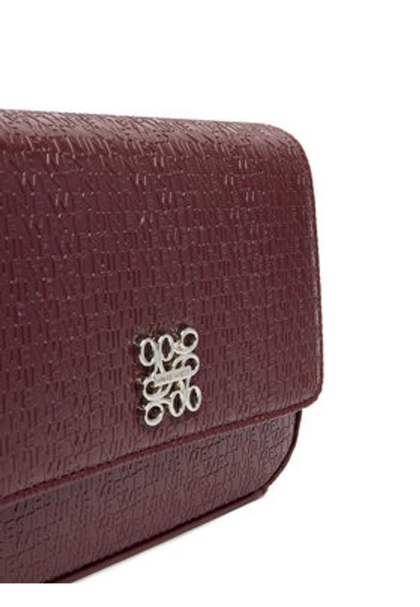 Nine West Torebka CEO-HAMPSHIRE-I-LDA8176 Bordowy. Kolor: czerwony