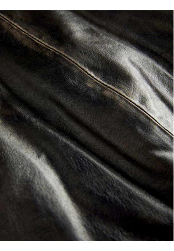 JJXX Spódnica z imitacji skóry Selma 12271904 Czarny Slim Fit. Kolor: czarny. Materiał: skóra