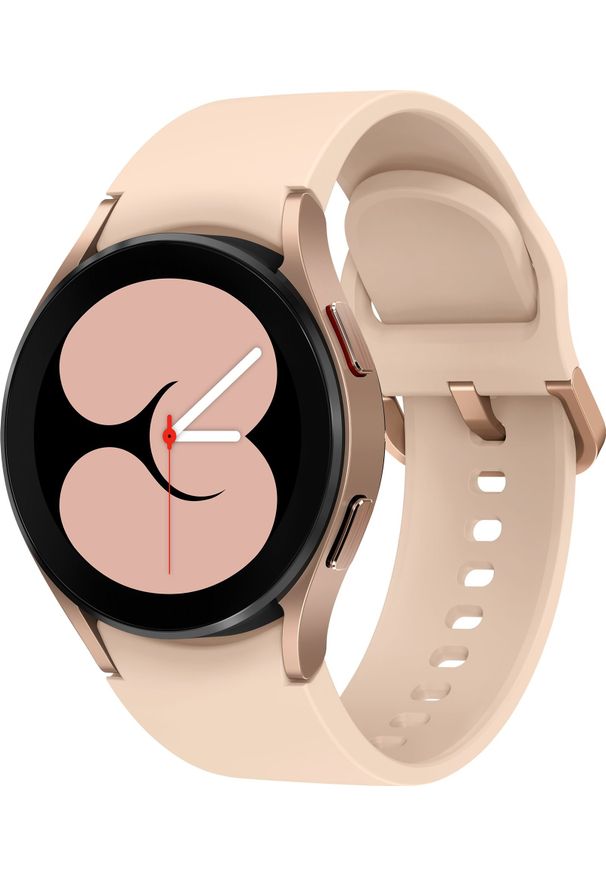 SAMSUNG - Smartwatch Samsung Galaxy Watch 4 40mm Aluminum Różowy (SM-R860NZDAEUE). Rodzaj zegarka: smartwatch. Kolor: różowy