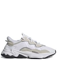 Adidas - Buty adidas Originals Ozweego EE6464 - białe. Okazja: na co dzień. Kolor: biały. Materiał: guma, zamsz, skóra. Szerokość cholewki: normalna. Sezon: lato