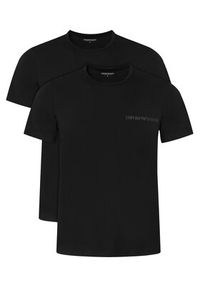 Emporio Armani Underwear Komplet t-shirtów EM000391 AF10779 MC108 Czarny Regular Fit. Kolor: czarny. Materiał: bawełna #7