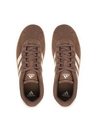 Adidas - adidas Sneakersy Vl Court 3.0 KJ1801 Brązowy. Kolor: brązowy. Materiał: skóra, zamsz #2
