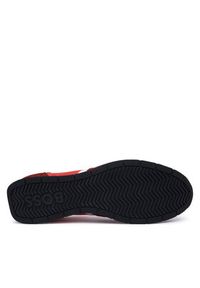 BOSS Sneakersy Levon 50568468 Czerwony. Kolor: czerwony. Materiał: skóra, zamsz #4