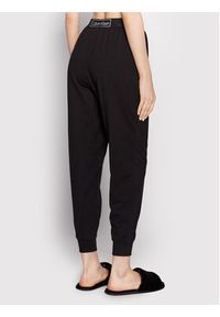 Calvin Klein Underwear Spodnie dresowe 000QS6802E Czarny Regular Fit. Kolor: czarny. Materiał: bawełna, dresówka, syntetyk #4