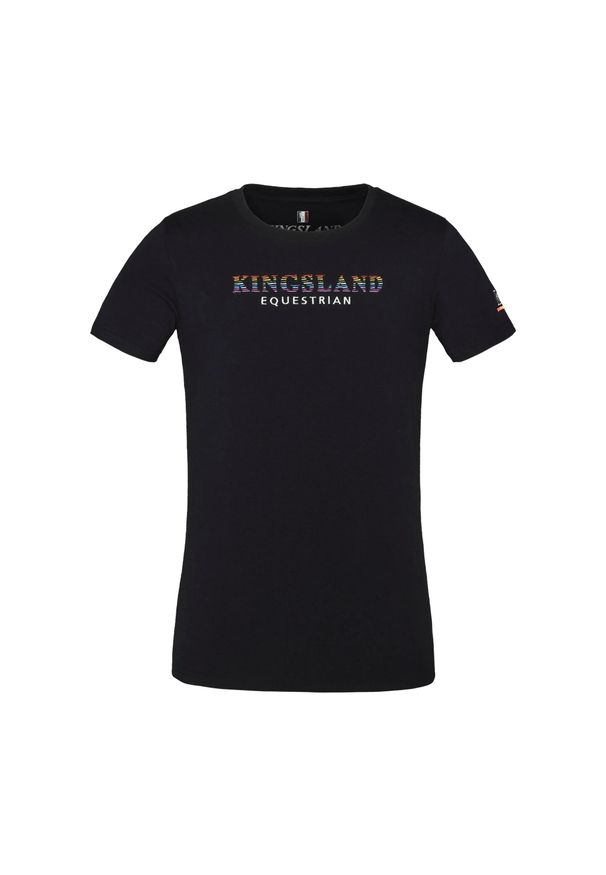 KINGSLAND - Koszulka dla dzieci Kingsland Pride. Kolor: niebieski. Wzór: haft