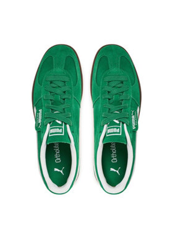 Puma Sneakersy Palermo 396463 63 Zielony. Kolor: zielony. Materiał: zamsz, skóra