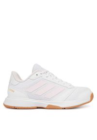 Adidas - adidas Buty halowe Ligra 8 Indoor Shoes KK2040 Biały. Kolor: biały. Materiał: materiał #1