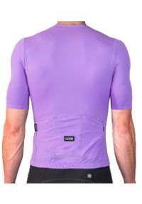 LUXA - Koszulka Kolarska Supreme. Kolor: fioletowy. Materiał: elastan, poliamid. Sport: kolarstwo