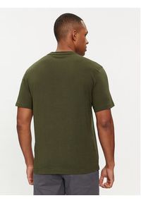 Calvin Klein T-Shirt Degrade Logo K10K112501 Zielony Regular Fit. Kolor: zielony. Materiał: bawełna