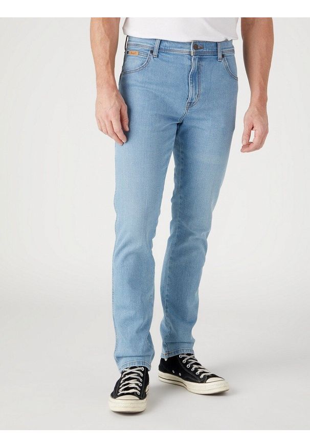 Wrangler - WRANGLER TEXAS SLIM SPODNIE MĘSKIE GAMBIT W12SHN42N 112328894