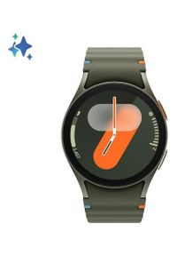 SAMSUNG - Samsung Galaxy Watch 7 LTE 40mm Zielony (L305). Rodzaj zegarka: cyfrowe. Kolor: zielony. Materiał: skóra. Styl: casual