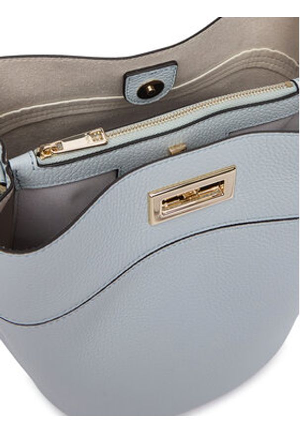 Furla Torebka Amelia M Bucket WB01953 HSF000 CN AR300 Szary. Kolor: szary. Materiał: skórzane