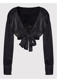 DeeZee Bluzka Sybilla DZ030 Czarny Regular Fit. Kolor: czarny. Materiał: syntetyk #4