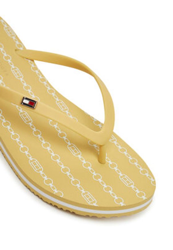 TOMMY HILFIGER - Tommy Hilfiger Japonki FW0FW08518 Żółty. Kolor: żółty
