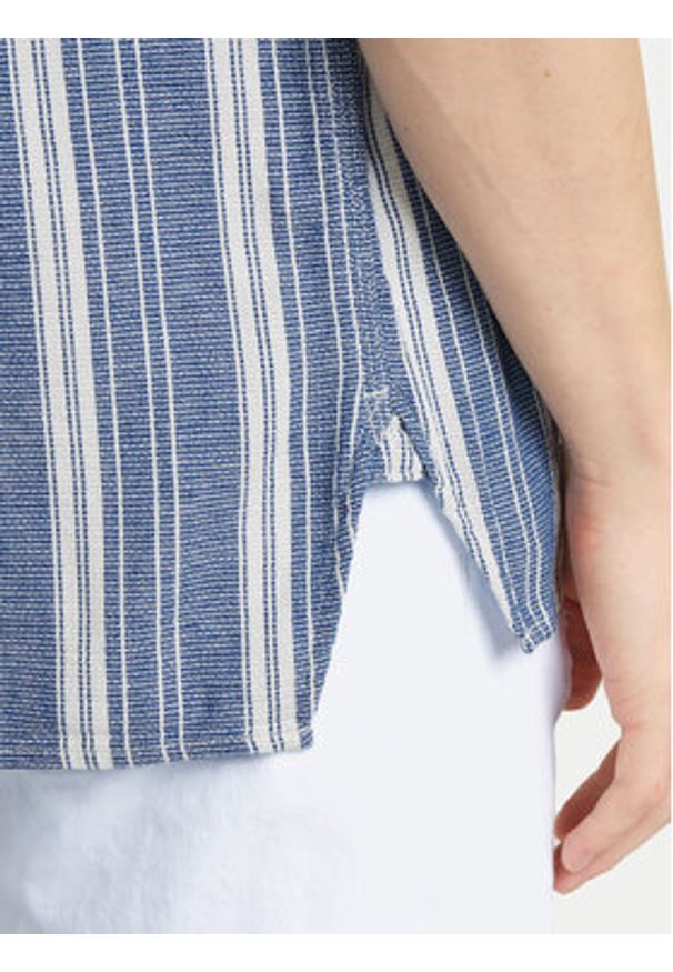 G-Star RAW - G-Star Raw Koszula One Pocket D26183-D916 Niebieski Regular Fit. Kolor: niebieski. Materiał: bawełna