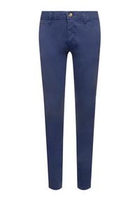 Guess Spodnie materiałowe M92B29 WBFE0 Granatowy Slim Fit. Kolor: niebieski. Materiał: bawełna #3